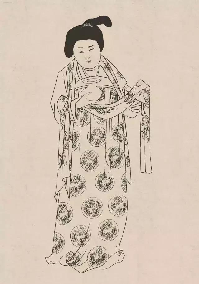 传统人物白描手稿,古代白描人物集锦