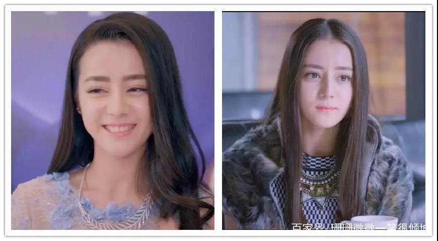 迪丽热巴浓颜系妆容,迪丽热巴暗黑系妆容口红