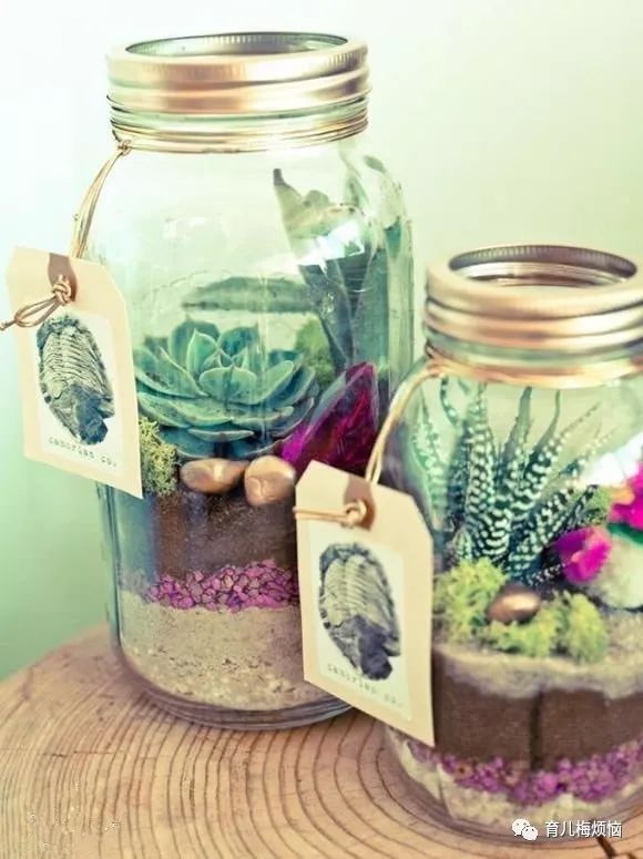 西妈爱玩｜废弃玻璃罐巧变身