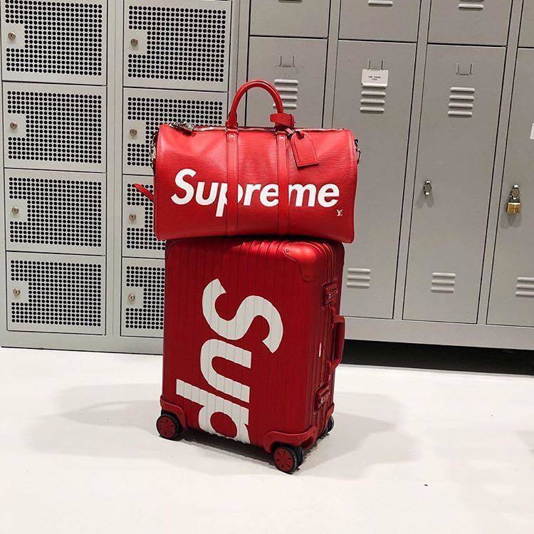 supreme行李箱开箱视频,supreme2022行李箱价格