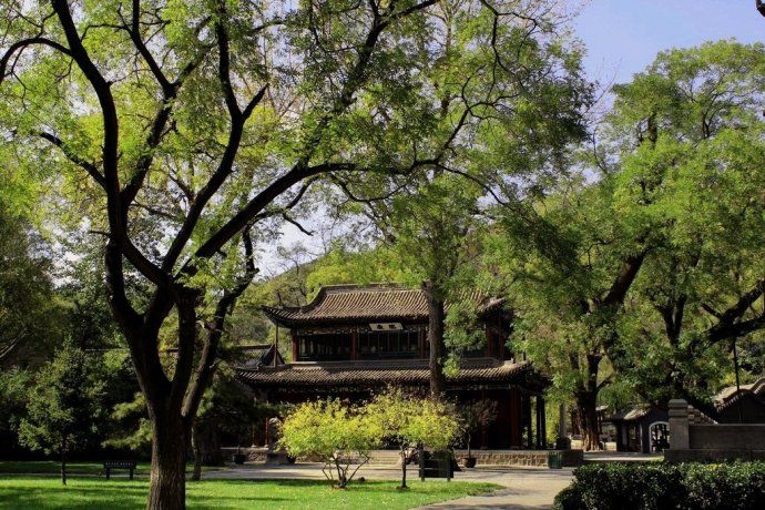 园林建筑排布讲究观景空间布局,园林建筑布局