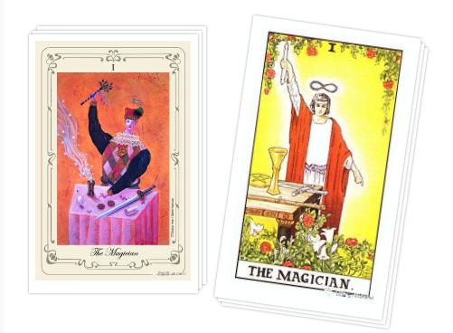 魔术师背面看牌揭秘,1张牌的魔术教学