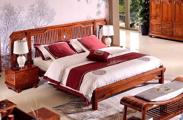 老实木床,30年前实木床