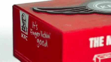 肯德基以前的包装和现在的包装,肯德基包装变化史