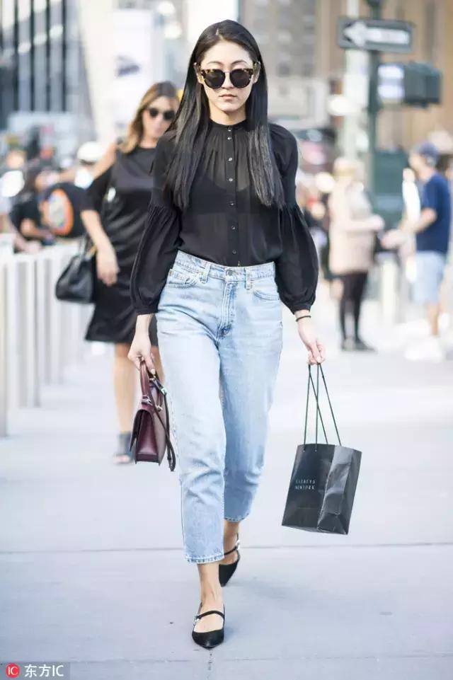 零高度的时髦早春平底鞋,想要穿得时髦又不刻意