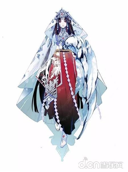 御馔津阴阳师皮肤,百绘罗衣御馔津