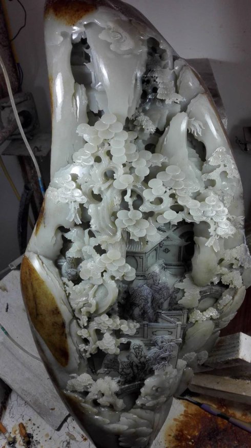 「九」扬州滁州：江阳两天走访淮海玉雕联盟雕刻创作室