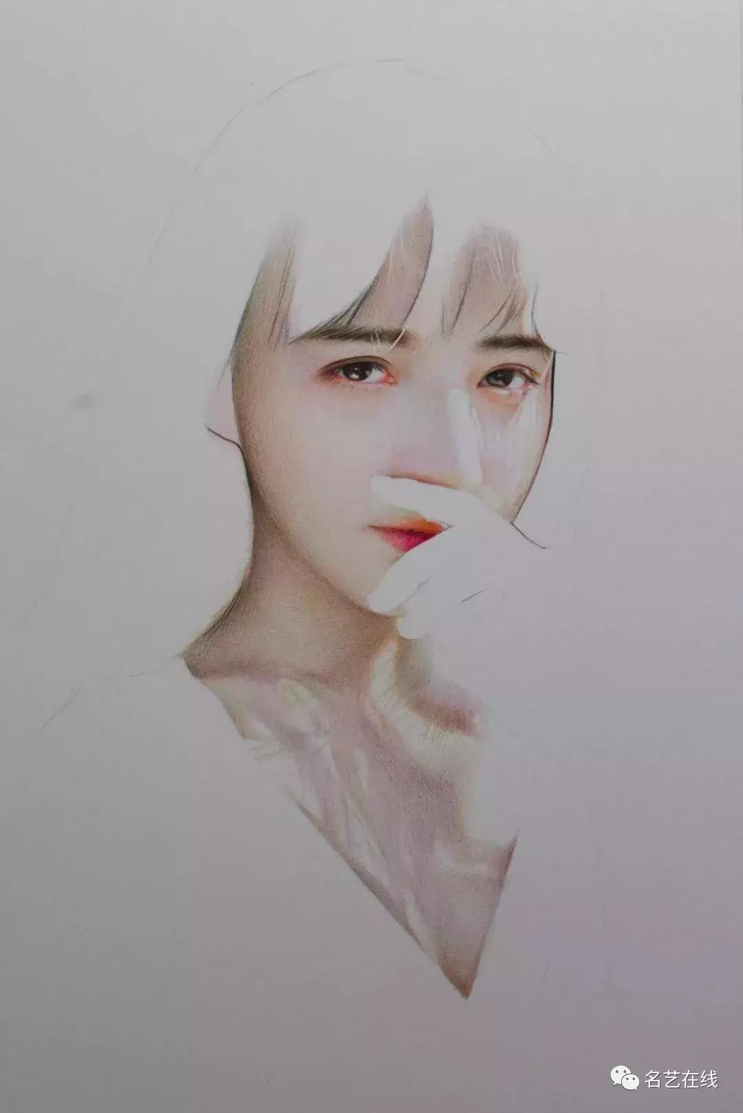 动漫人物彩铅画男帅气小学生,彩铅画动漫人物怪盗基德教程