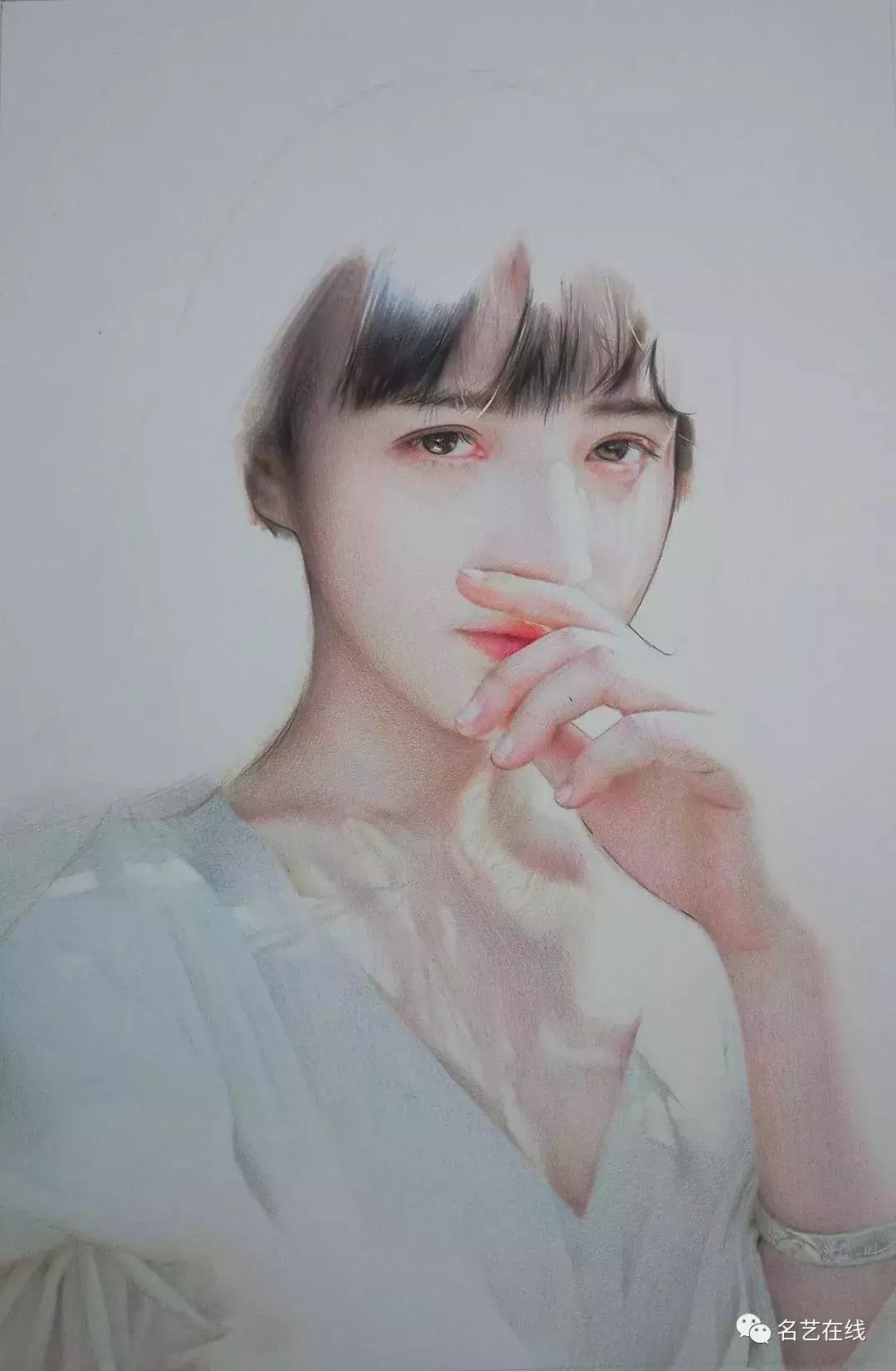 动漫人物彩铅画男帅气小学生,彩铅画动漫人物怪盗基德教程