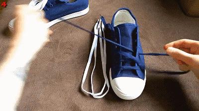 鞋带怎么穿不用系又好看,让鞋子颜值翻倍的5种鞋带系法