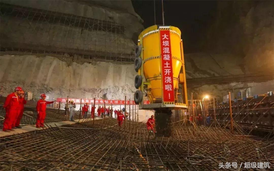 乌东德水电站洞室群,乌东德大坝