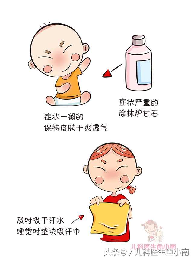 宝宝湿疹不红了但还有小疙瘩痒,宝宝湿疹和热疹的正确护理方法