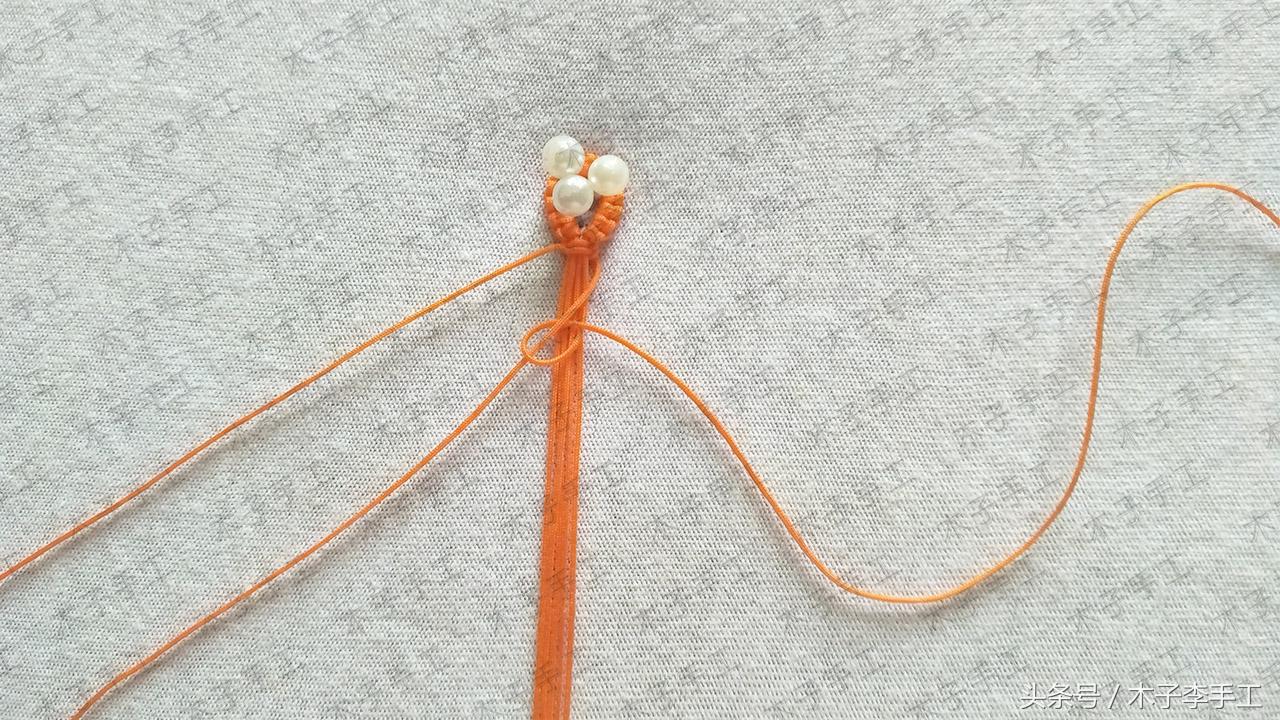 看了教程学不会咋办,最简单快速完成的纯红绳手链