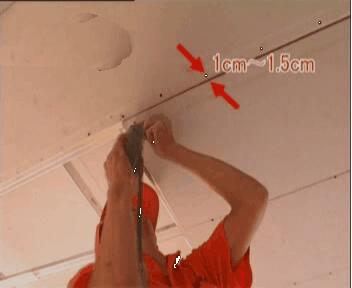 天花吊顶扇灰步骤,扇灰吊顶顺序