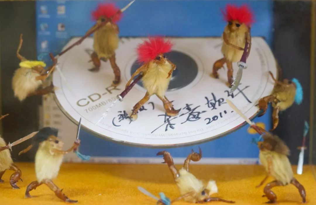 他拜师曹雪芹后人，将虫壳、玉兰变成立体漫画！