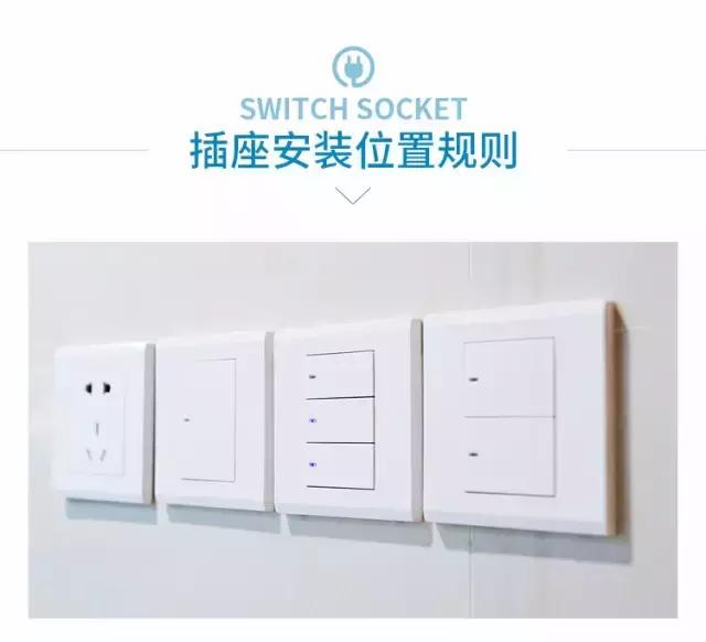 全屋插座开关最全最新布局图,全屋插座开关布局最全最详细