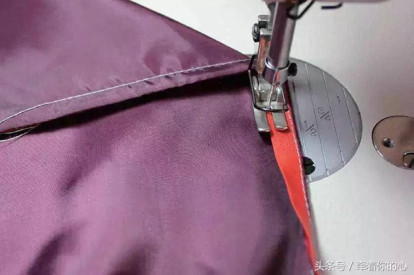 双面呢各种包边的缝制方法,衣服包边条缝制方法