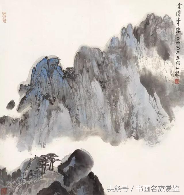 中国画名家亚明,当代金陵画派画家