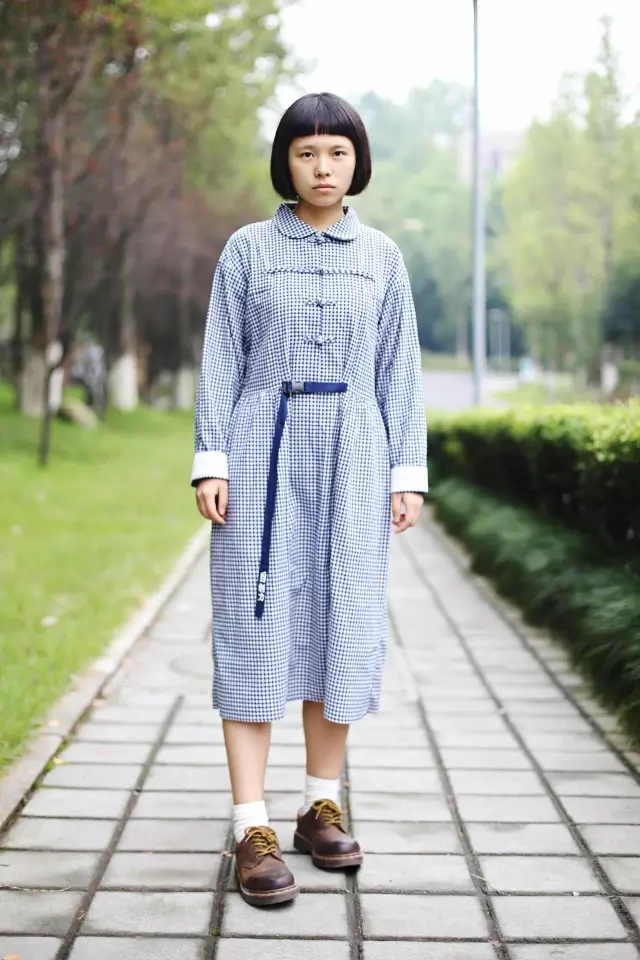 大学生艺术风穿搭,艺术系小个子女生穿搭