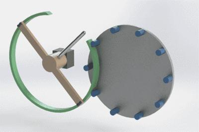 机械动态图，越南的工程师阮德升制作的机械动画，望珍藏