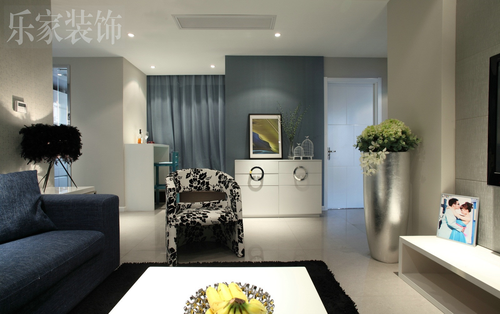 长沙别墅极简风格装修实景案例,长沙颐德公馆装修效果图