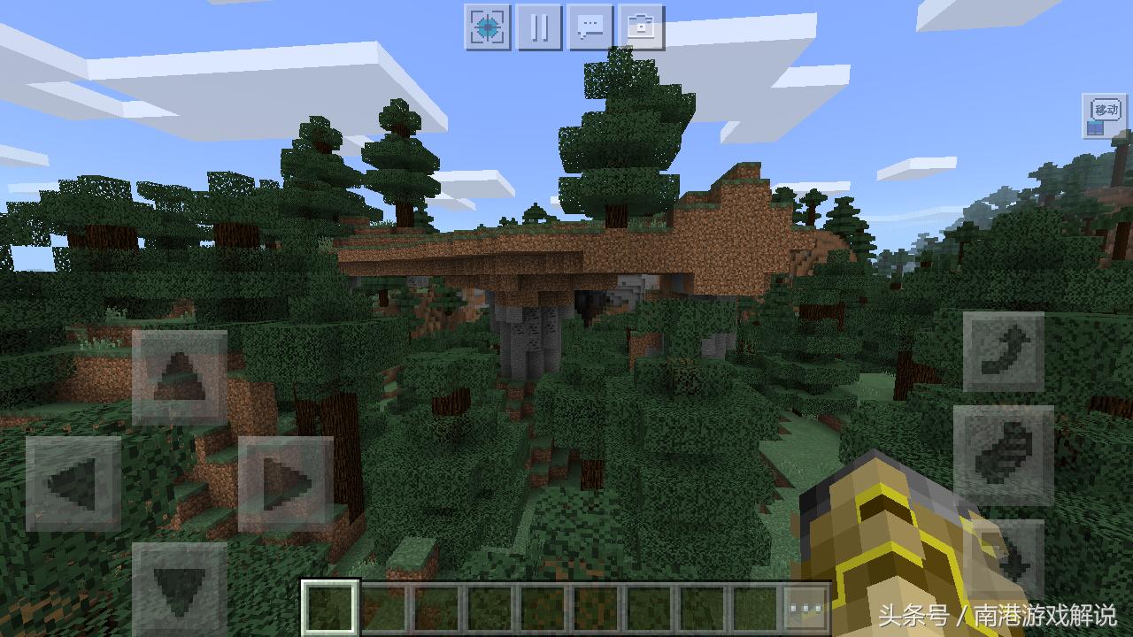 我的世界蘑菇岛小岛种子,我的世界雨林里的巨型树种子