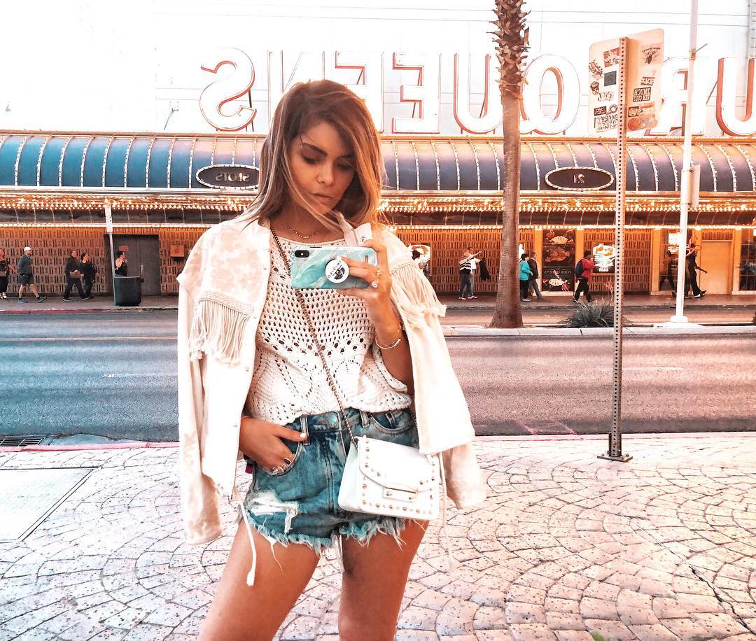 各种身材女性打底裤搭配,美式超短裤怎么搭配上衣女