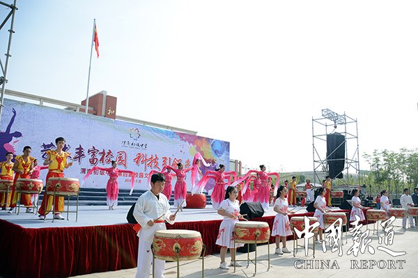 渭南文化艺术节启动仪式,陕西渭南前进路初级中学艺术节