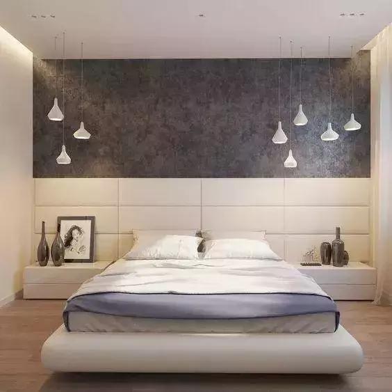 30款床头背景墙设计,床头背景墙效果图现代轻奢2021