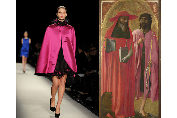 宗教元素与时尚的完美结合 (宗教仪式的象征)