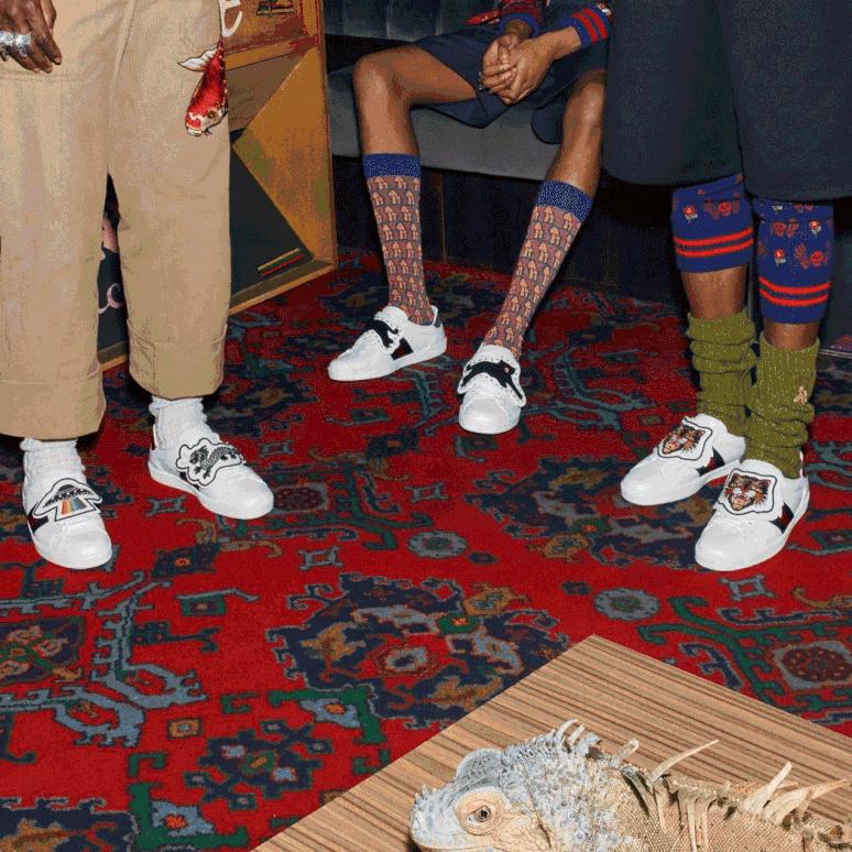 gucci小白鞋推荐男,2019最火gucci小白鞋