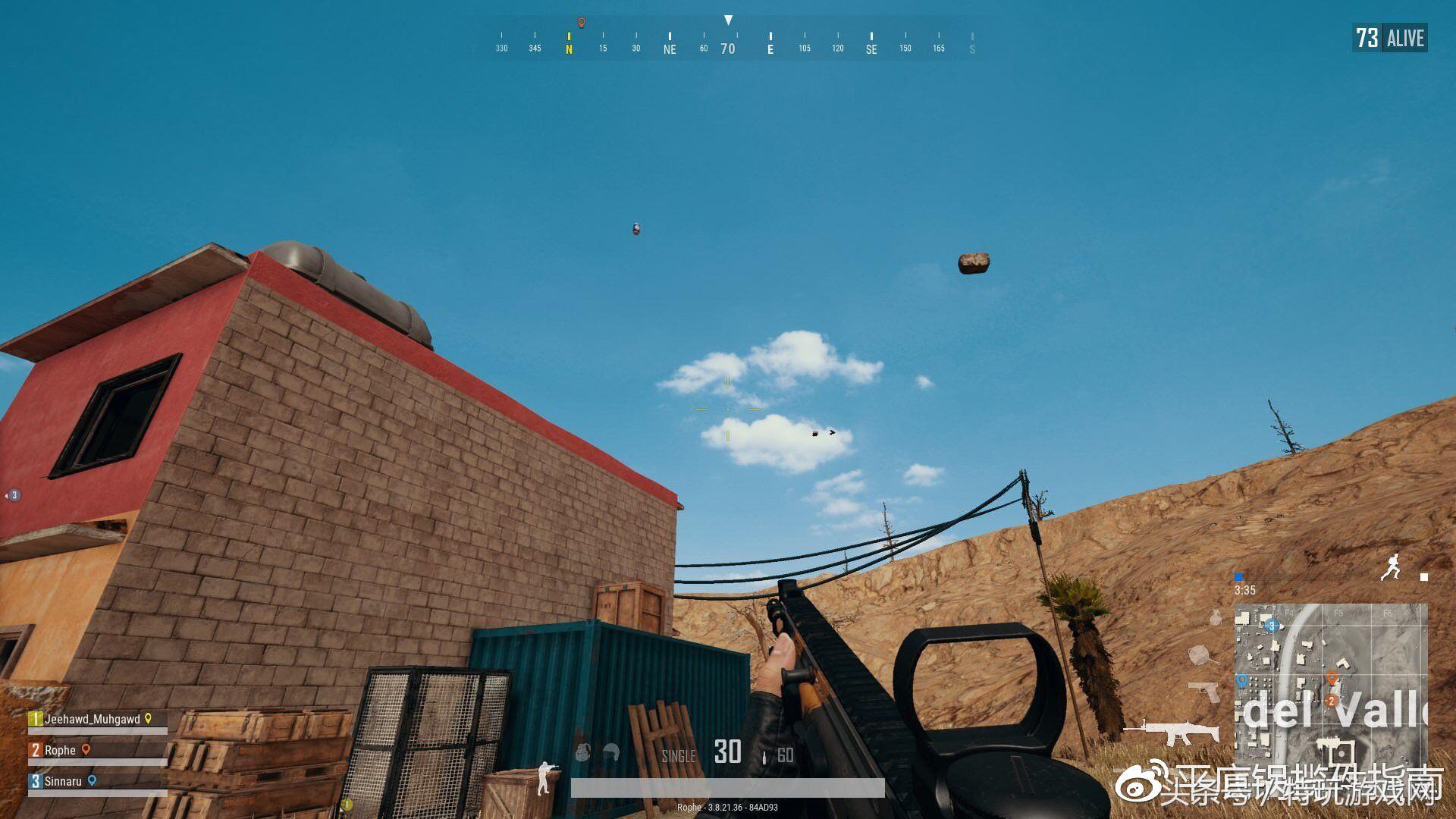 绝地求生沙漠地图介绍视频,绝地求生沙漠小地图碉堡