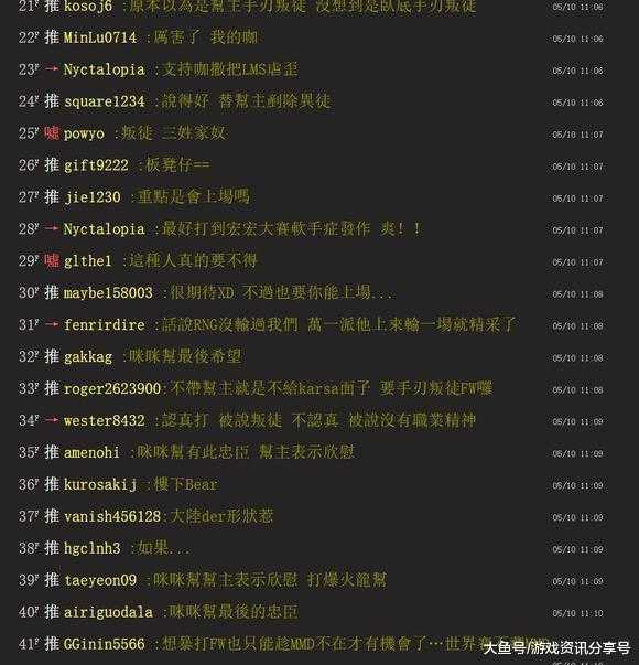 lolrng台湾网友评论,lol韩国网友最新评论rng