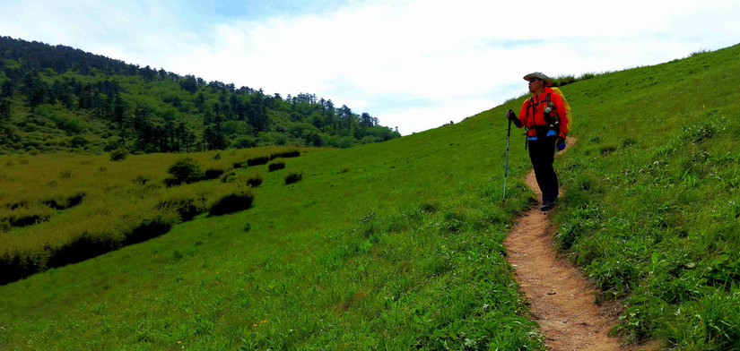 天华山-秦岭梁，又一条风景秀美的一日劲走线路