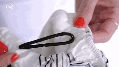 她在裙子上放了一枚硬币，结果个个都学她，原来还能这样用！