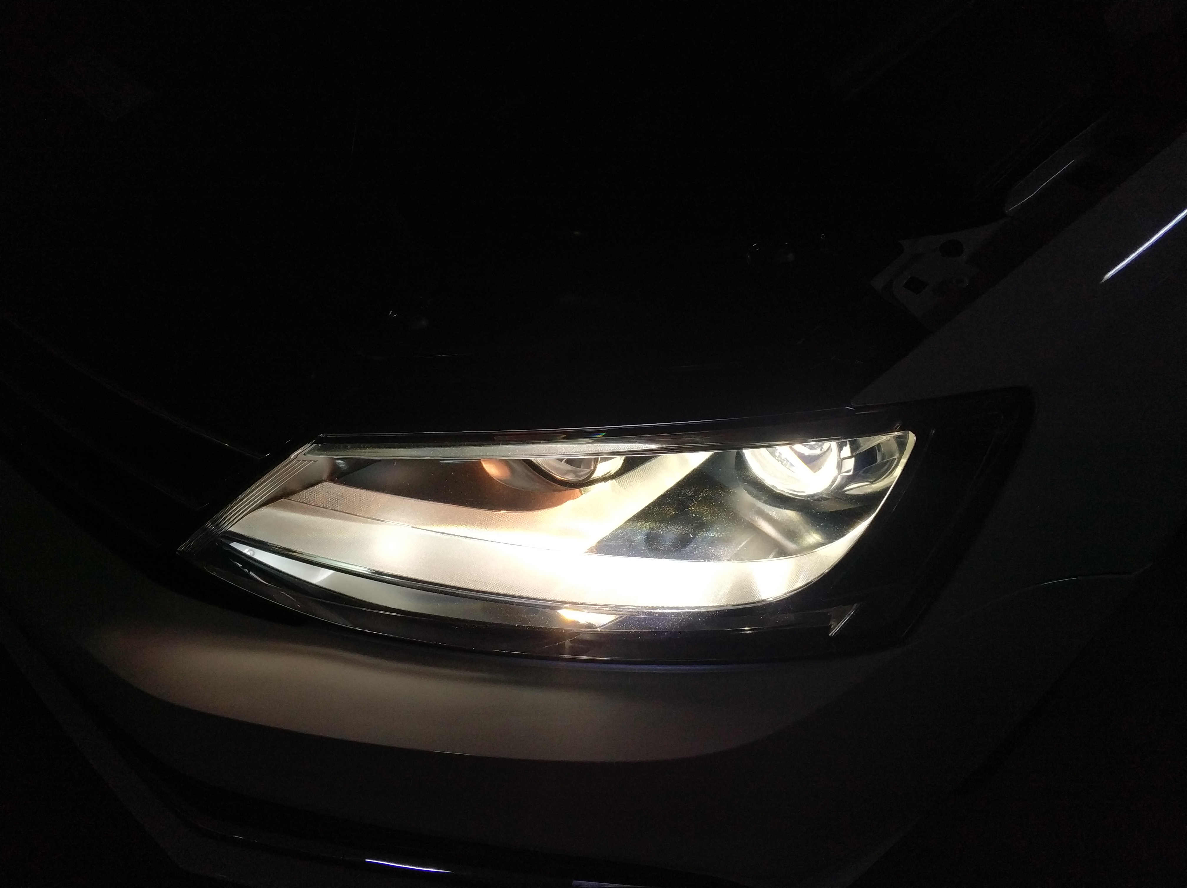 速腾改透镜氙气灯违法吗,速腾改氙气灯方案