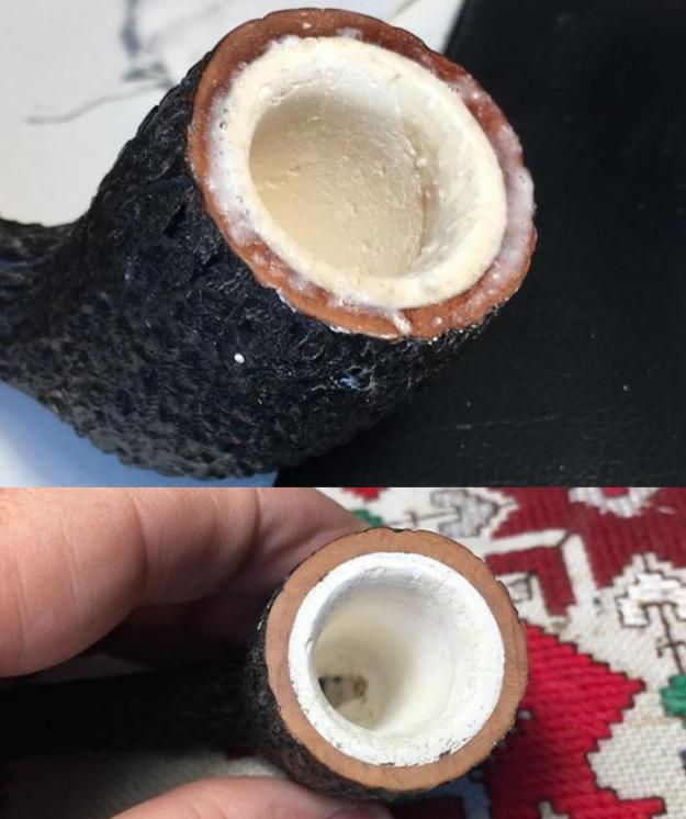 原创国师如何翻新名贵石楠烟斗，修复古董烟斗二，手工教程