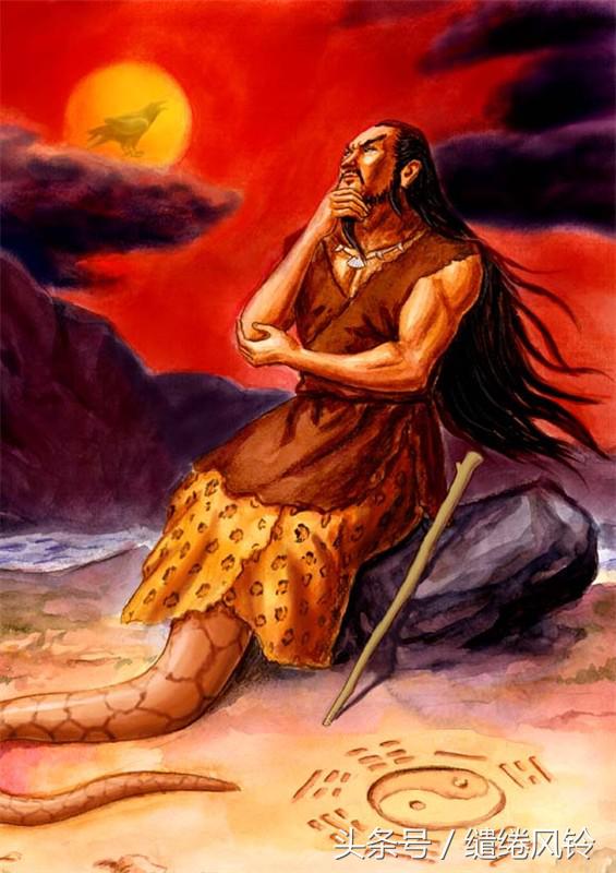 三皇五帝上古神话关系图,古华夏的神话传说三皇五帝