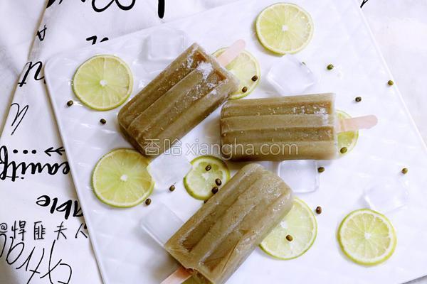 解暑冰棍自制,自制绿豆冰棍夏日清凉解暑