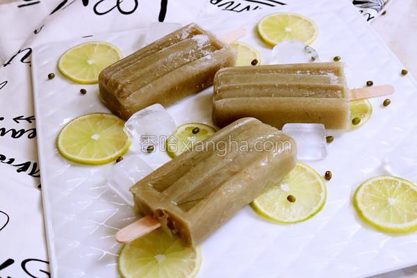 解暑冰棍自制,自制绿豆冰棍夏日清凉解暑