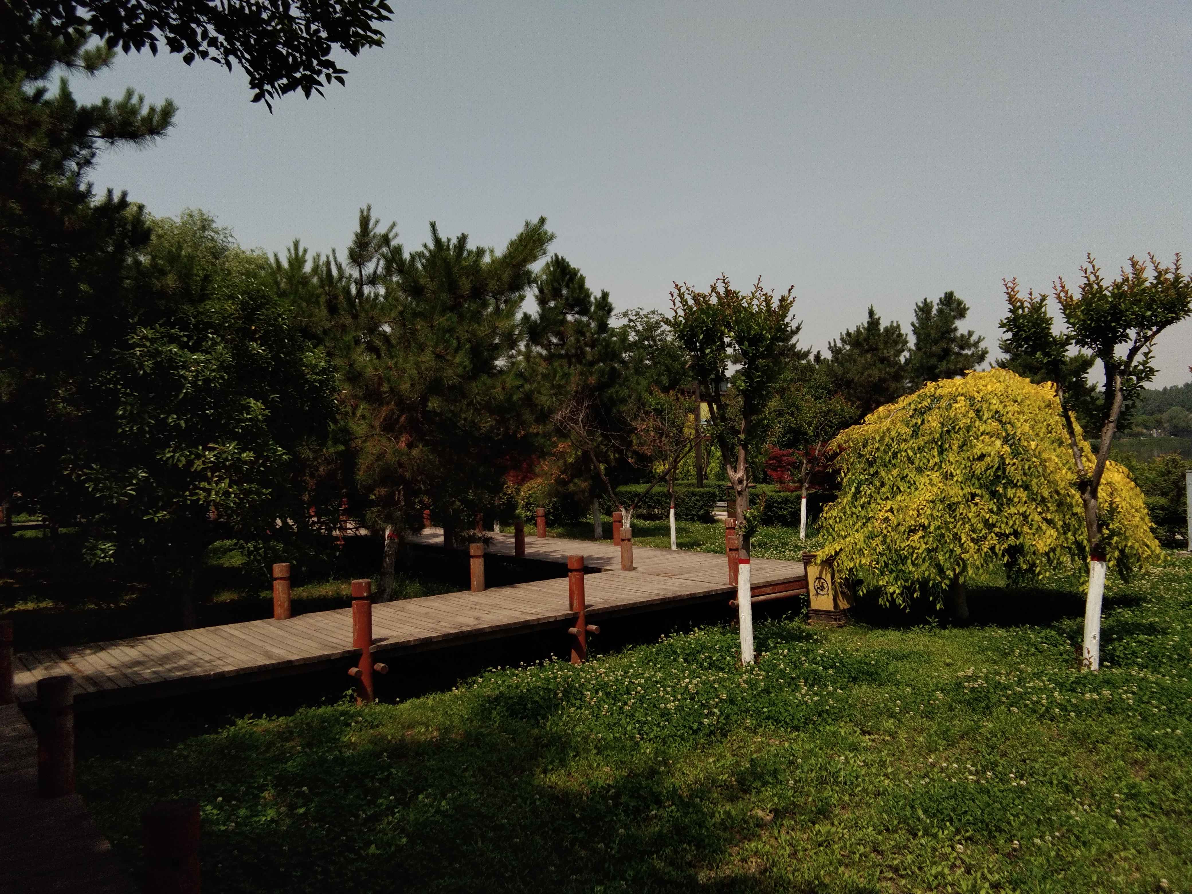 脚踏汉城湖公园全程!感受汉武辉煌!