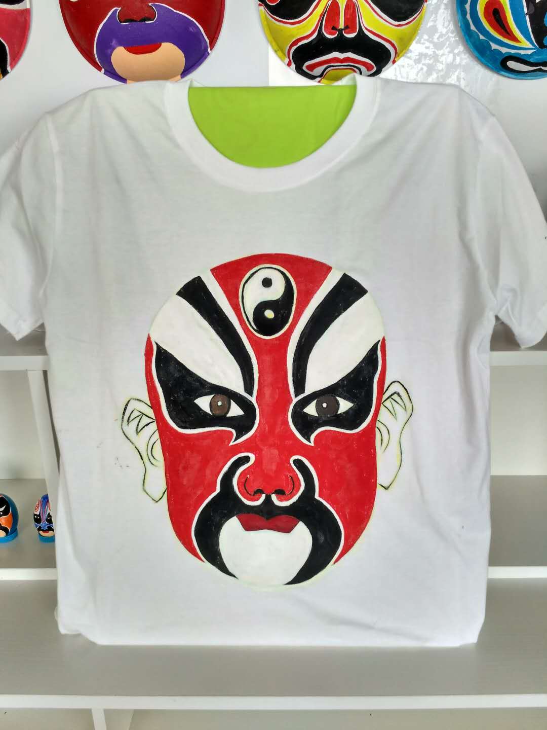 各具特色的文化衫,国粹绽放