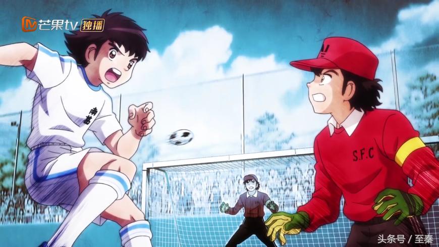 足球小将大空翼与若林对决视频,足球小子大空翼对决若林