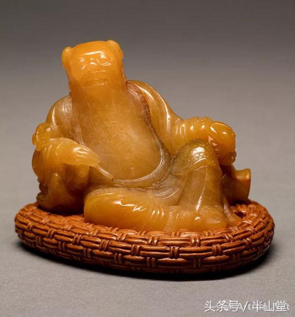 印石之王田黄赏析,七十年代寿山田黄印石