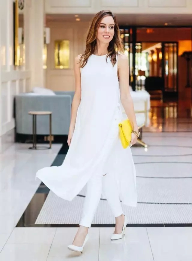 这个春夏时髦精都在穿这三种元素,夏日穿搭胖胖的中性风裤子