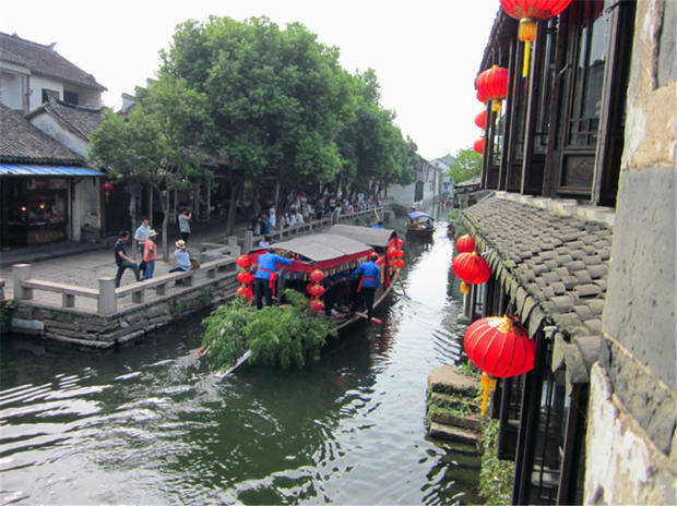 周庄古镇是江苏第一水乡吗,中国第一水乡苏州周庄