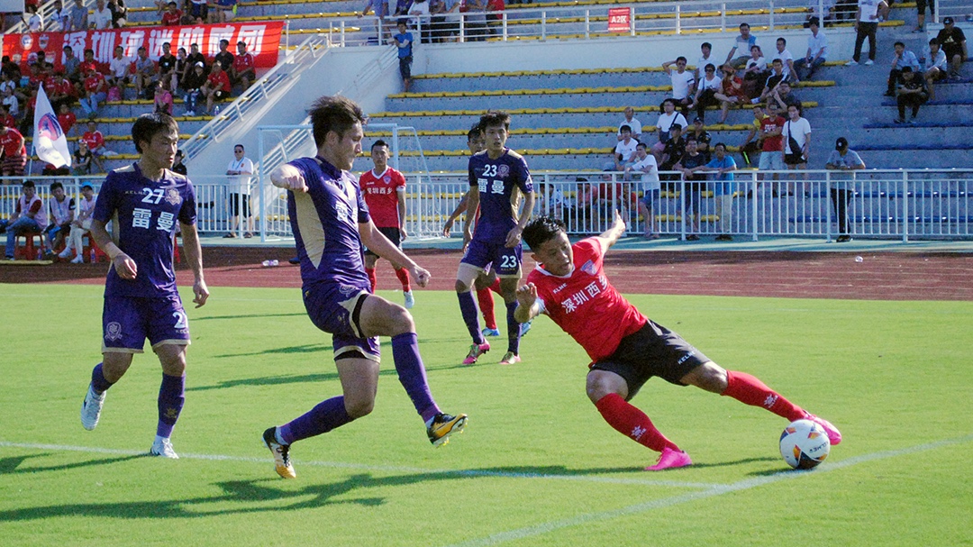 中乙深圳德比,中乙对中甲最新比赛