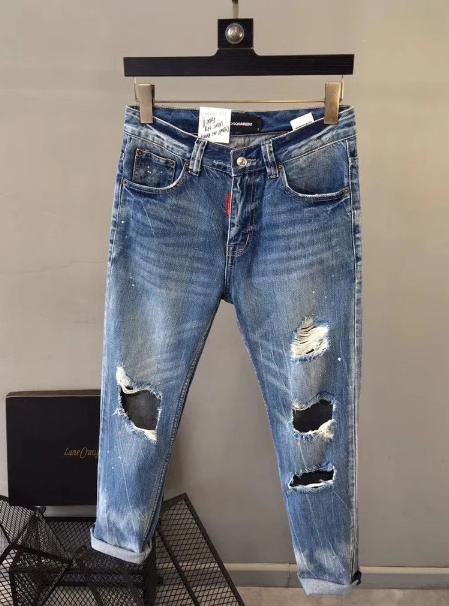 杜嘉班纳阔腿牛仔裤男款,杜嘉班纳牛仔裤全套