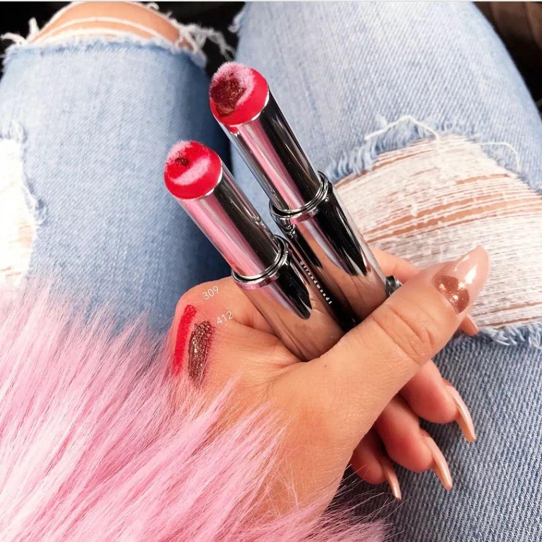 纪梵希口红发霉发黑长毛,纪梵希口红长毛是真的吗