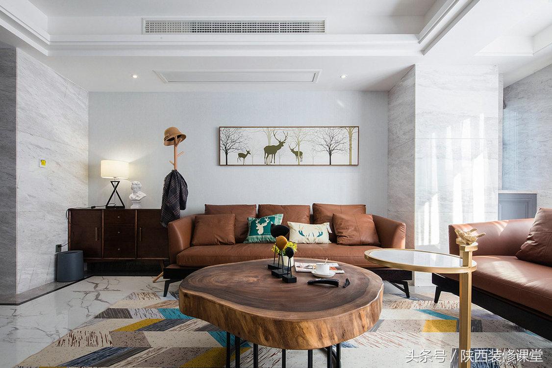 130平米三室两厅装修北欧,130房子北欧装修风格